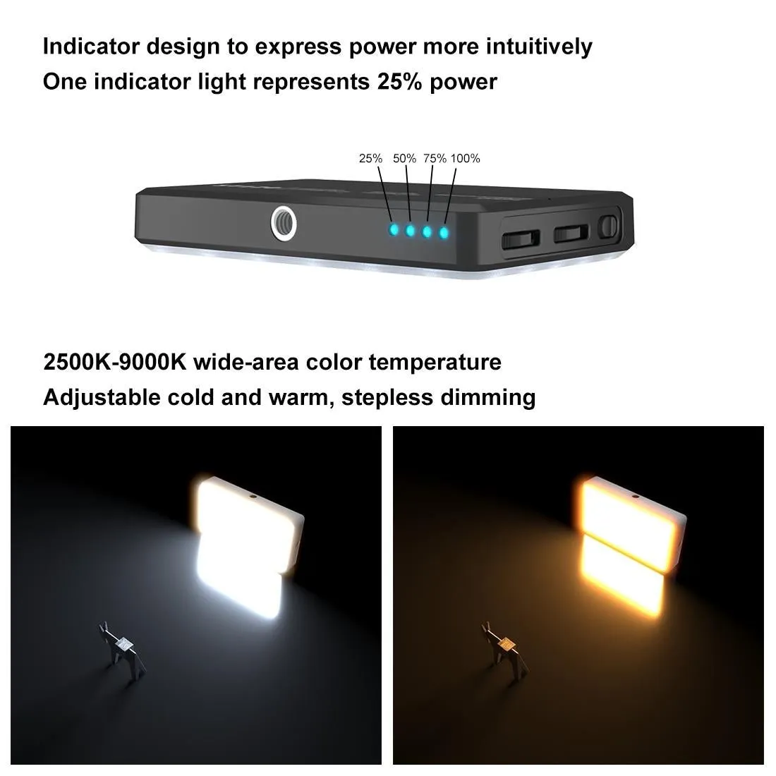 120 LED Live Broadcast Video Light with 6 Colour Filters