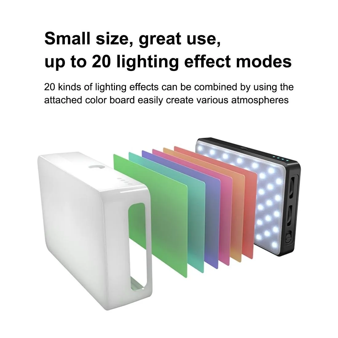 120 LED Live Broadcast Video Light with 6 Colour Filters