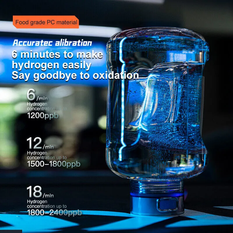 1.5L Hydrogen Water Bottle | Portable Rich Hydrogen Water Generator | Random Color