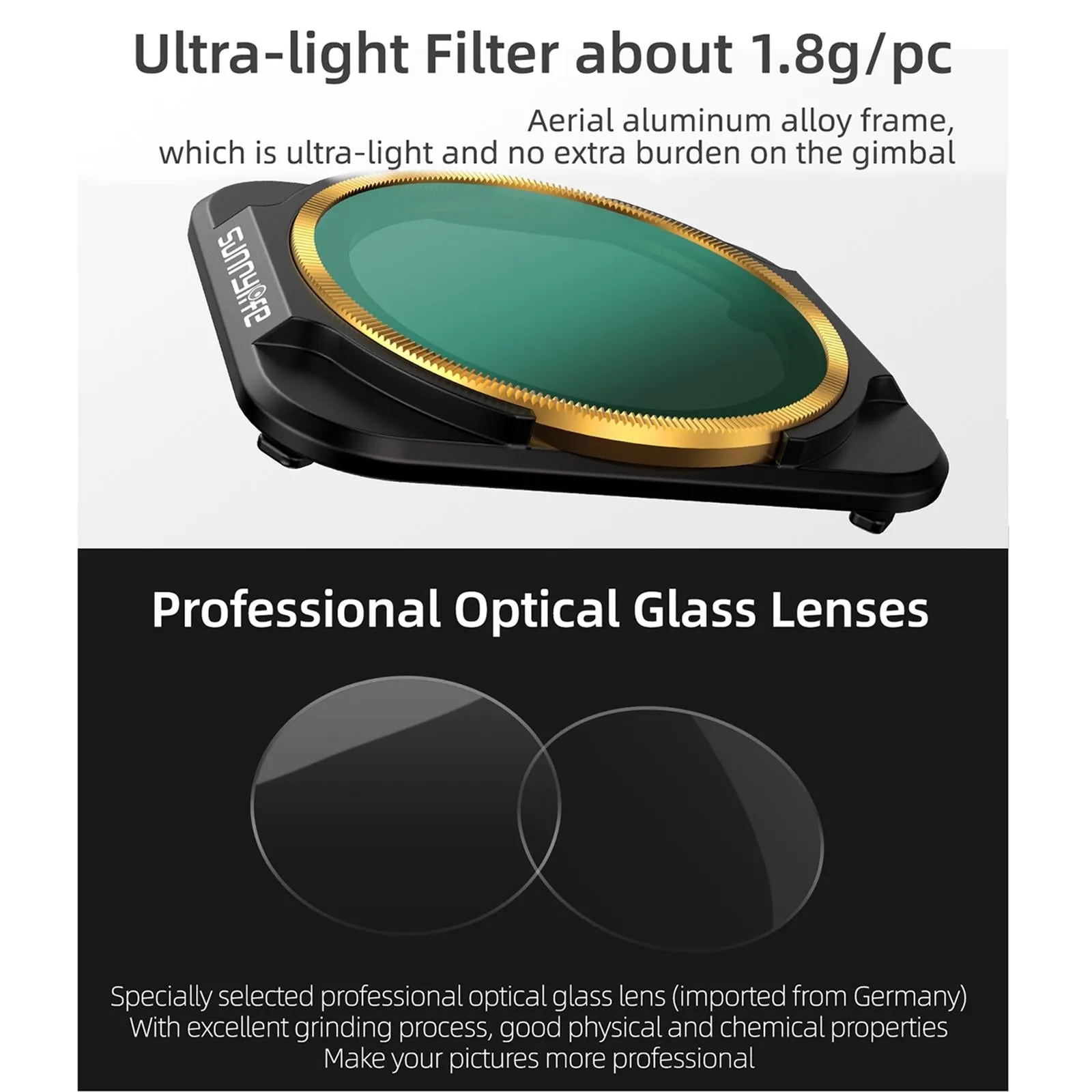 4-in-1 Nd Lens Filter Set for Dji Air 2s