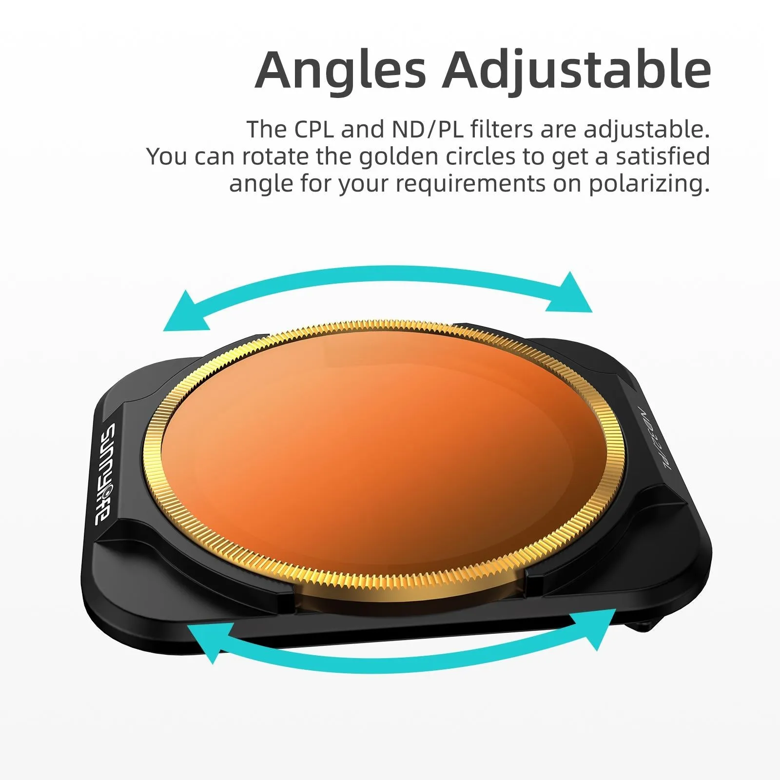 4-in-1 Nd Lens Filters for Dji Air 2s - Nd8pl Nd16pl Nd32pl Nd64pl