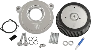 ARLEN NESS Synthetic Stage-1 Air Cleaner - Chrome - Twin Cam 50-515