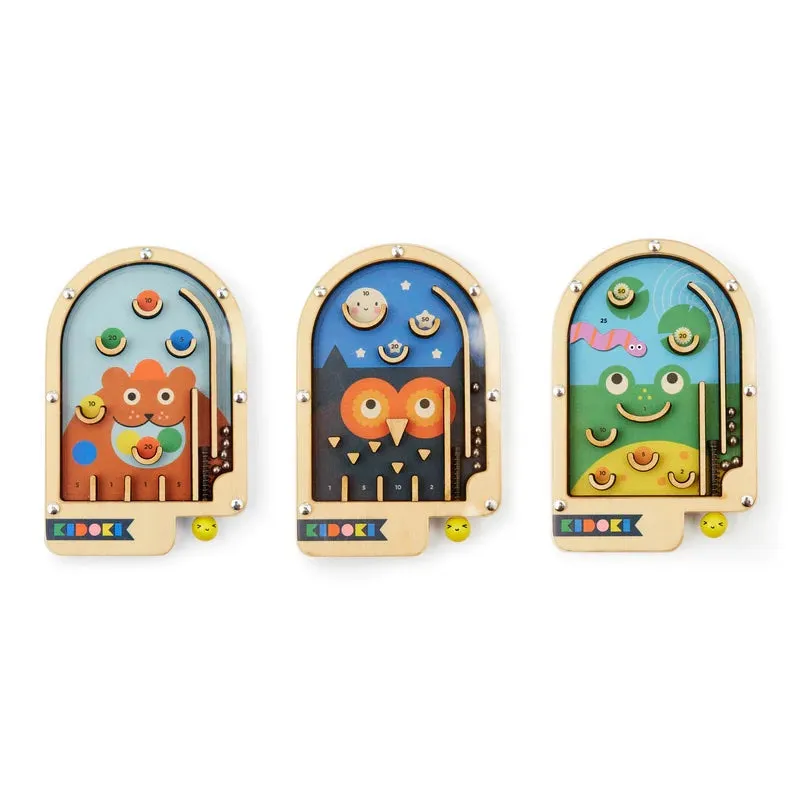 Assorted Wooden Pinball