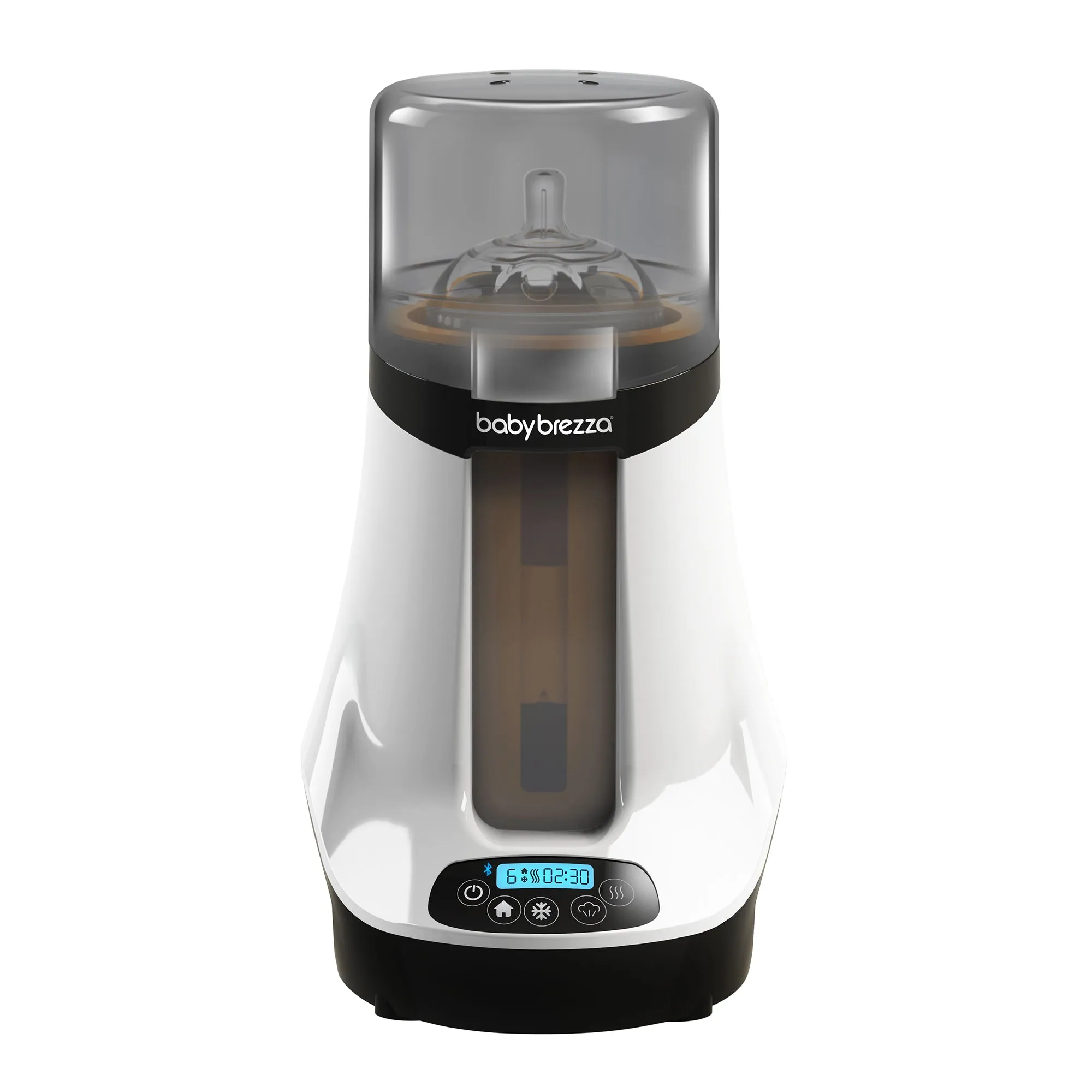 Baby Brezza Sterilizer Safe  Smart Baby Bottle Warmer (Birth to 36 Months) White