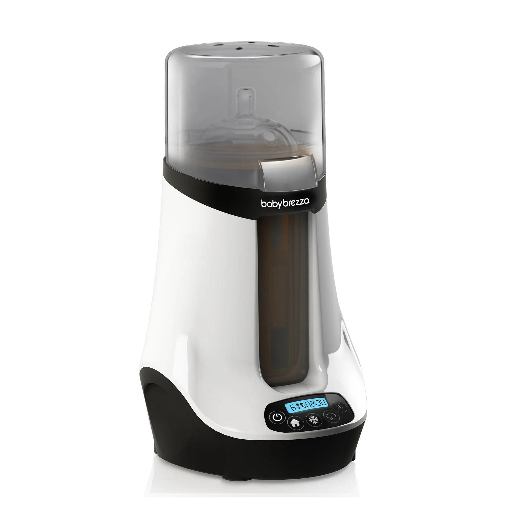 Baby Brezza Sterilizer Safe  Smart Baby Bottle Warmer (Birth to 36 Months) White