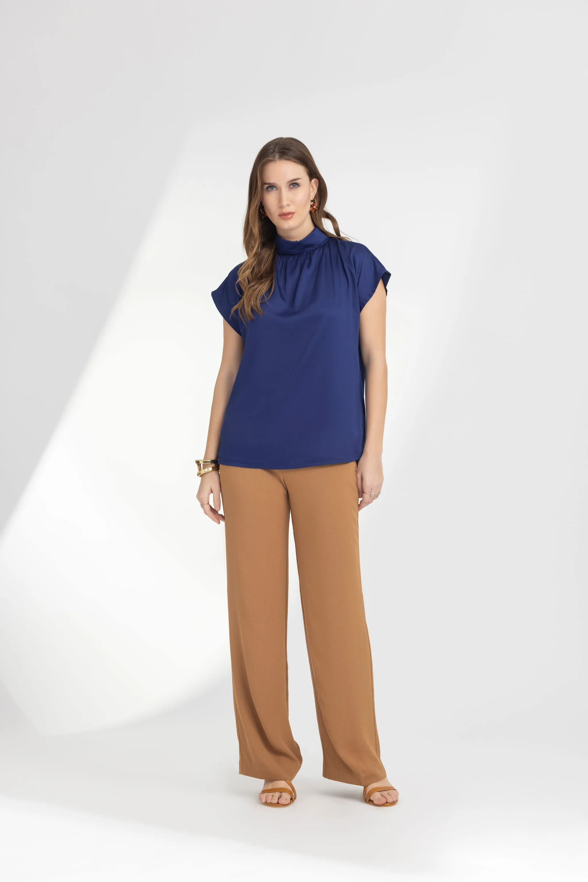 Beacon Blue Blouse