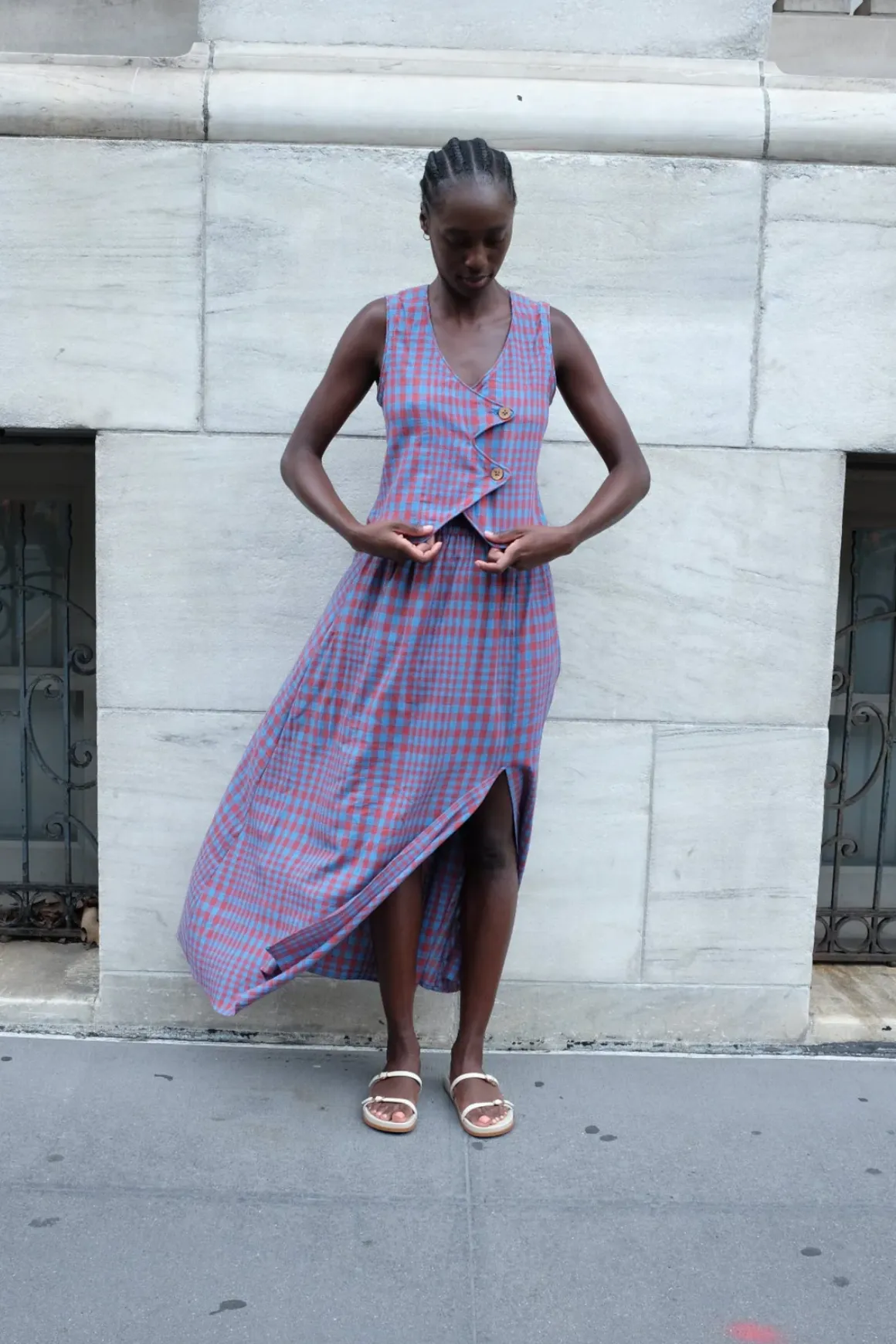 Carmen Skirt Beacon Chex | Rujuta Sheth