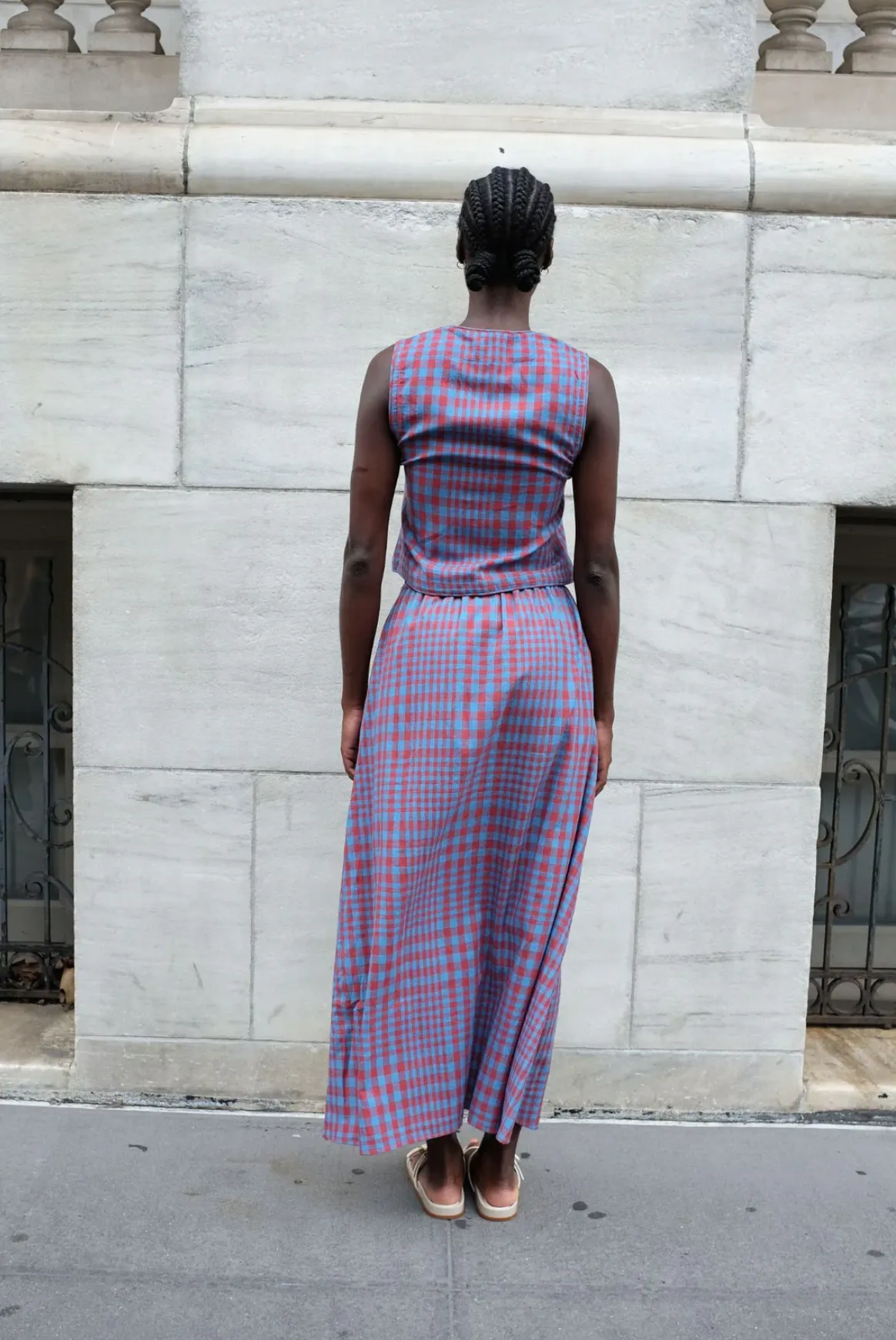 Carmen Skirt Beacon Chex | Rujuta Sheth