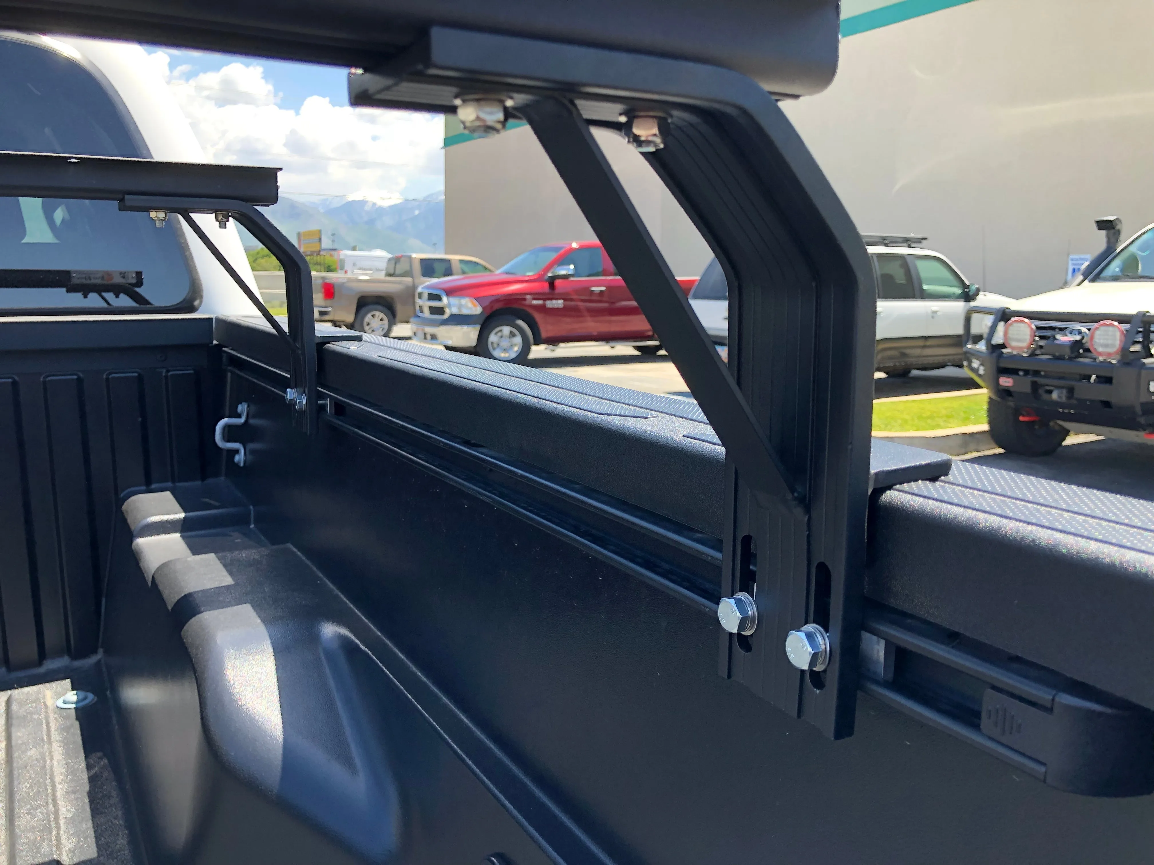 Equipt Toyota Tacoma K9 Bed Rail Load Bar Kit