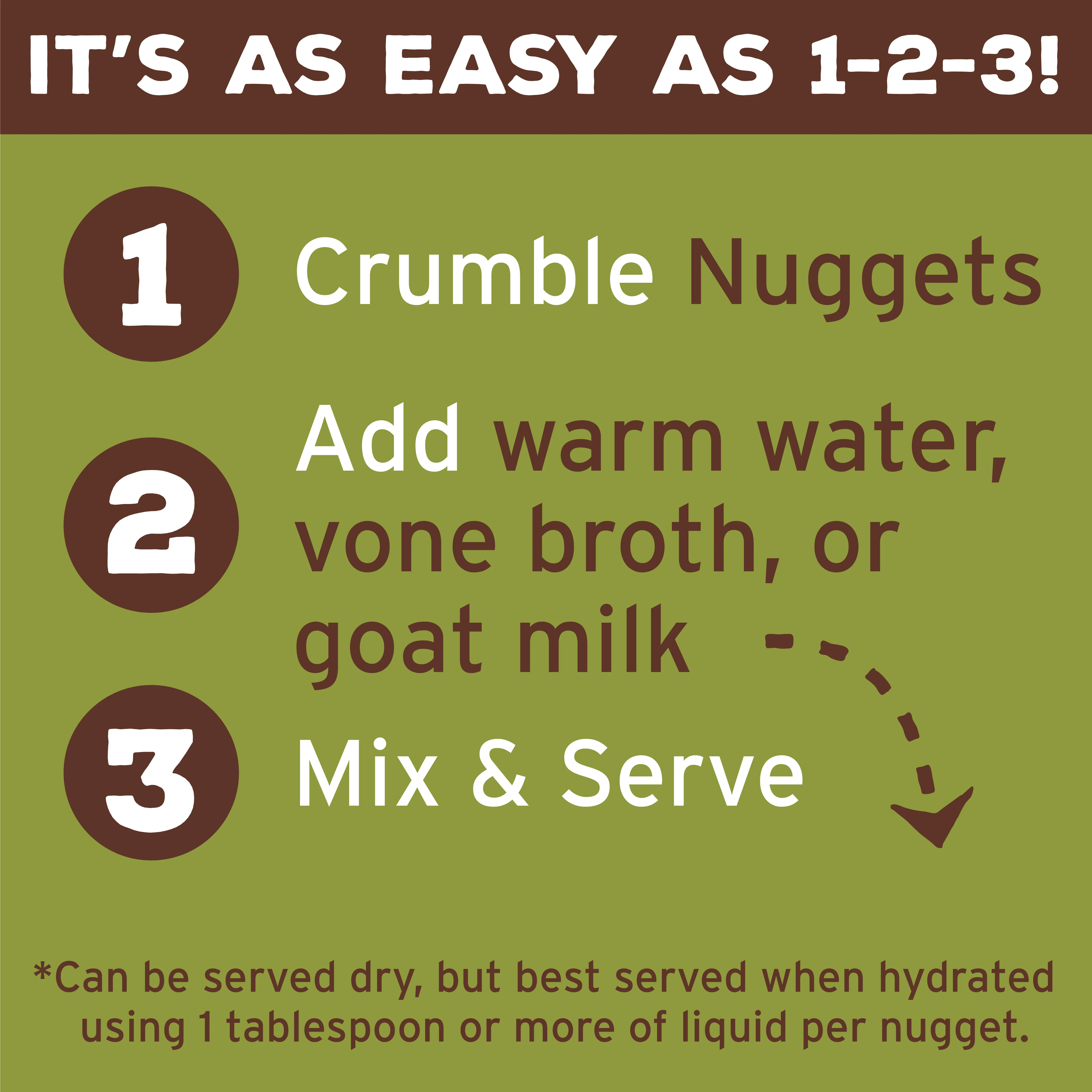 Freeze-Dried Raw Nuggets Dog Food <br> Lamb Recipe