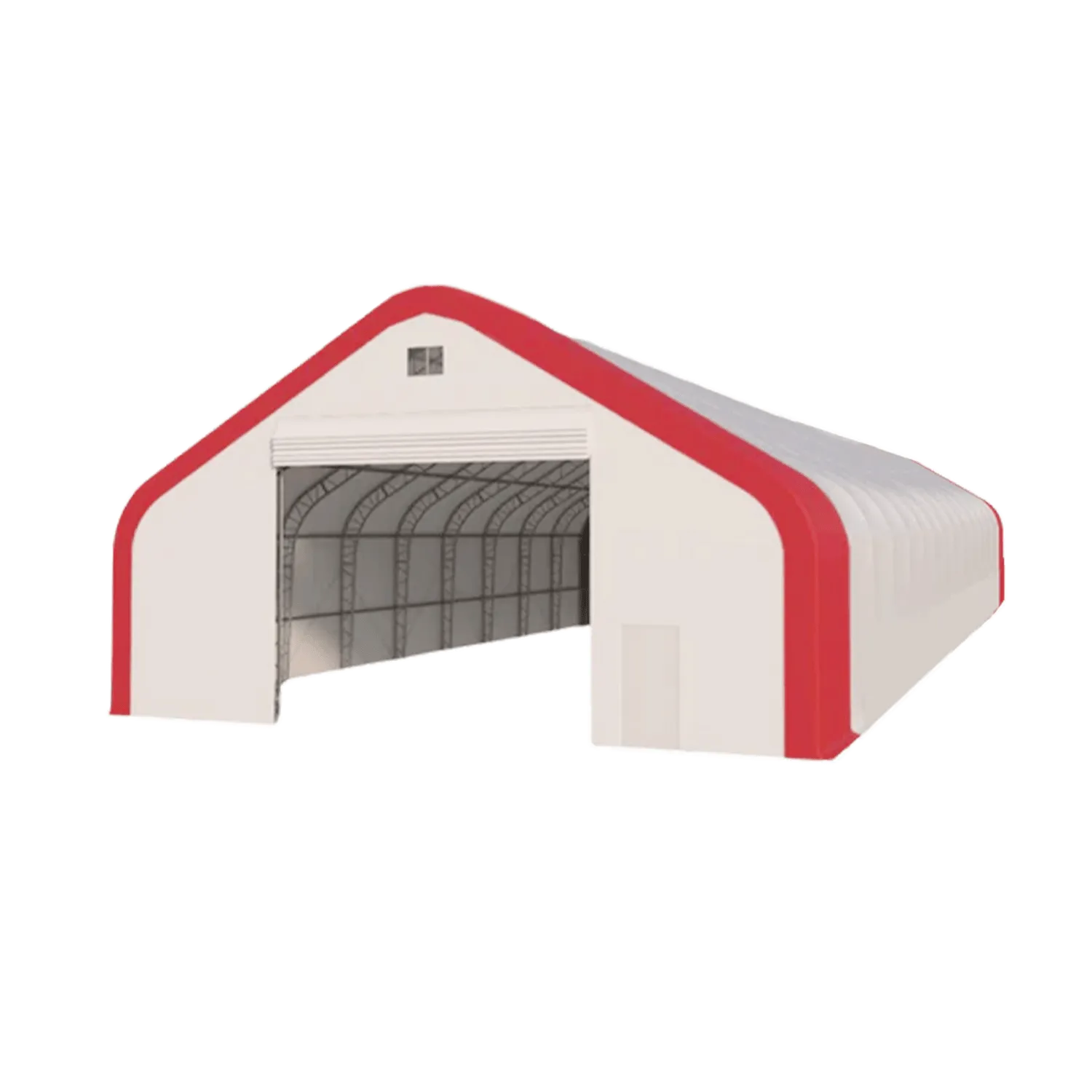 Gold Mountain Double Truss Storage Shelter W50'xL100'xH23'