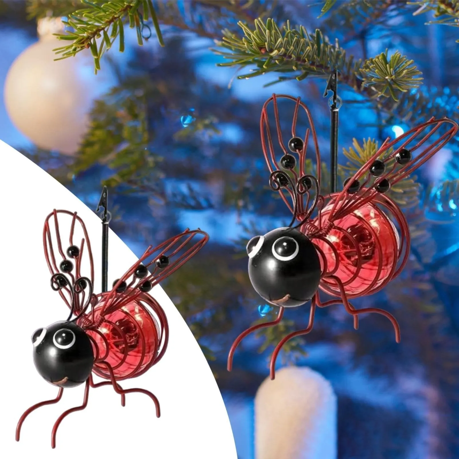 Last Day PromotionSolar Hanging Insect Simulation Light