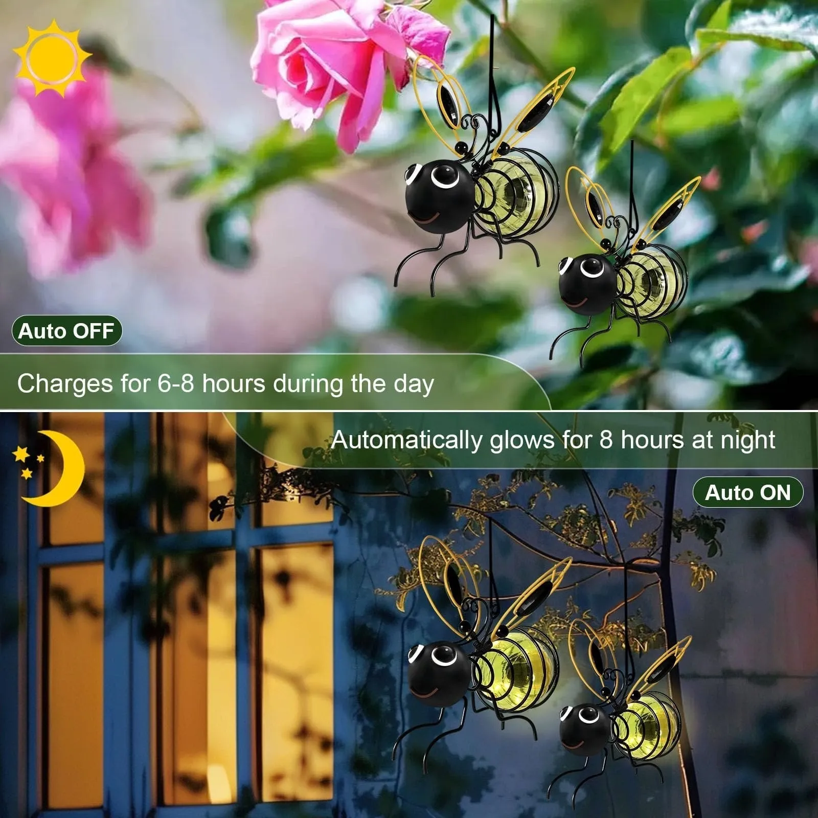 Last Day PromotionSolar Hanging Insect Simulation Light