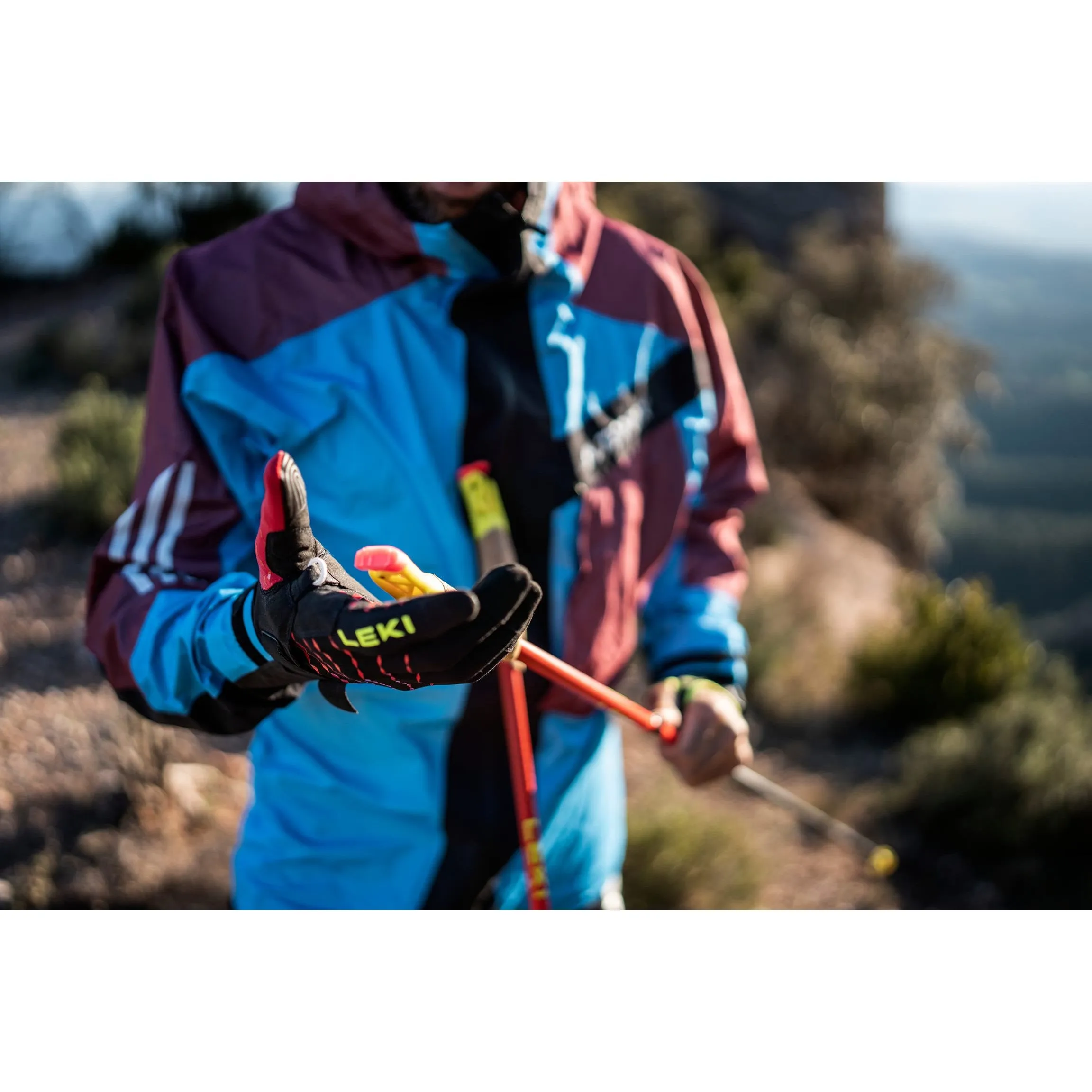 LEKI Ultra Trail Storm Shark Gloves