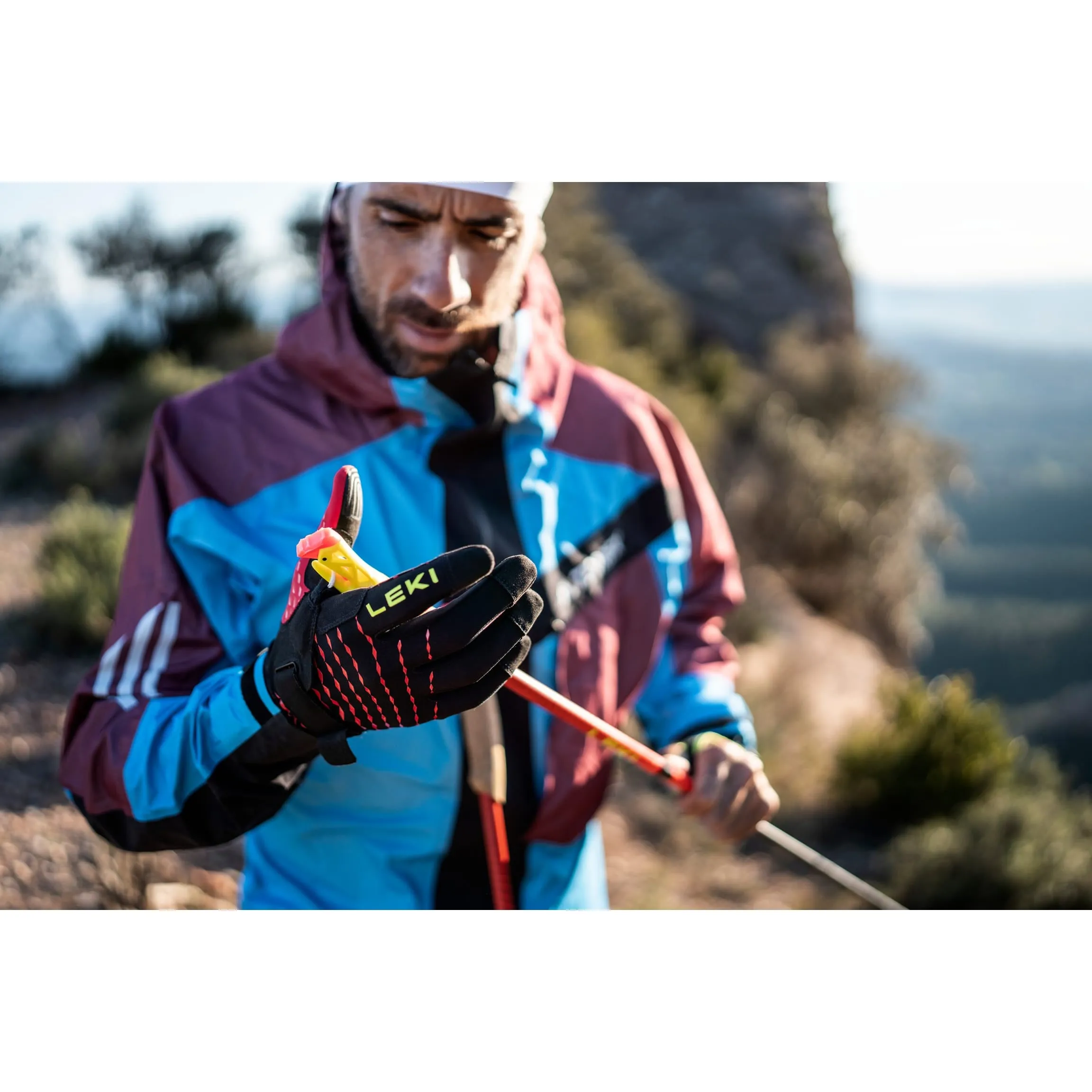 LEKI Ultra Trail Storm Shark Gloves