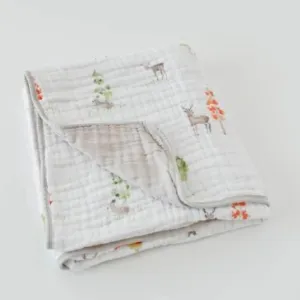 Little Unicorn Cotton Muslin Quilt - Oh Deer