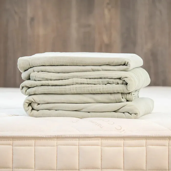 Naturepedic Organic Cotton Breathable Muslin Blanket