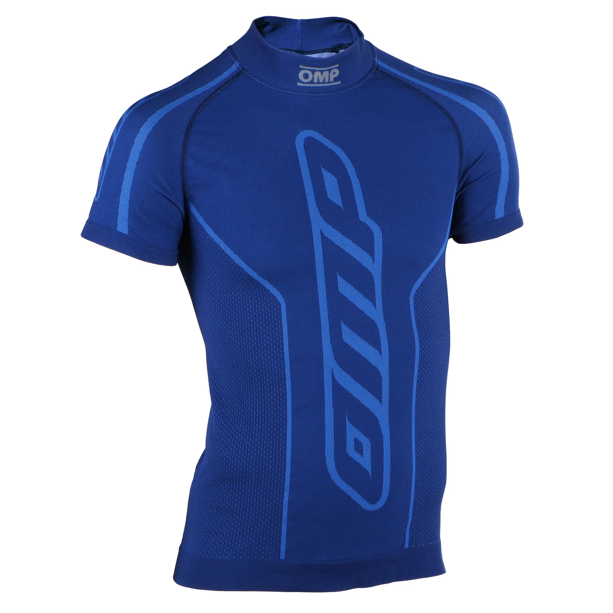 OMP KS Karting T-Shirt, kurzrmliges Oberteil, Basisschicht, leichtes, atmungsaktives Gewebe
