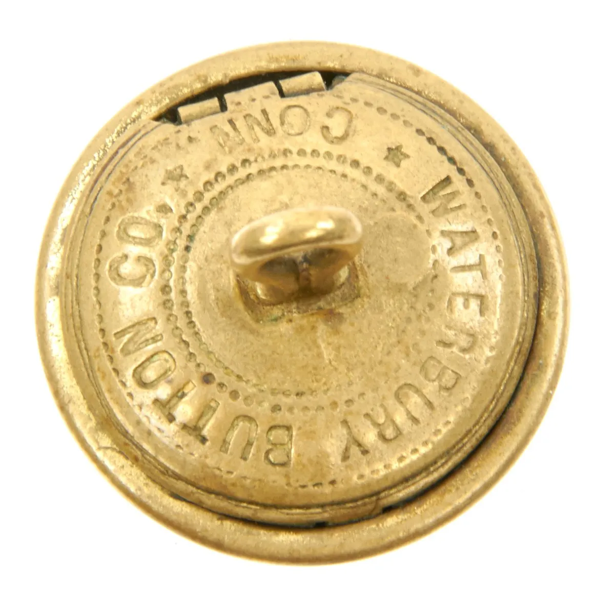 Original U.S. WWII Hamilton Aero Covert Uniform Button Escape Compass