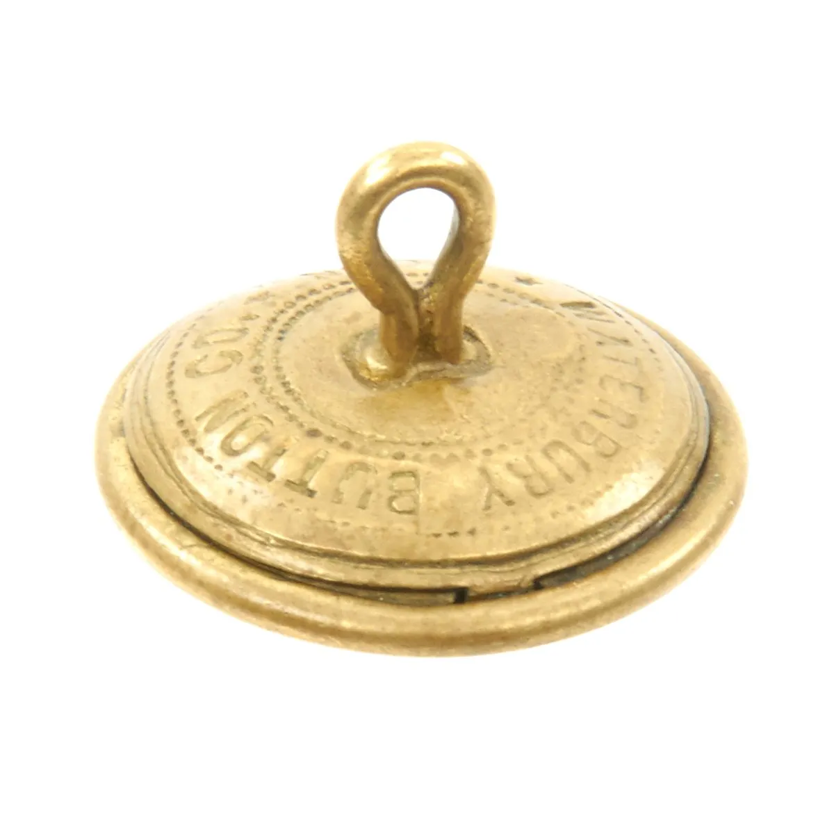 Original U.S. WWII Hamilton Aero Covert Uniform Button Escape Compass
