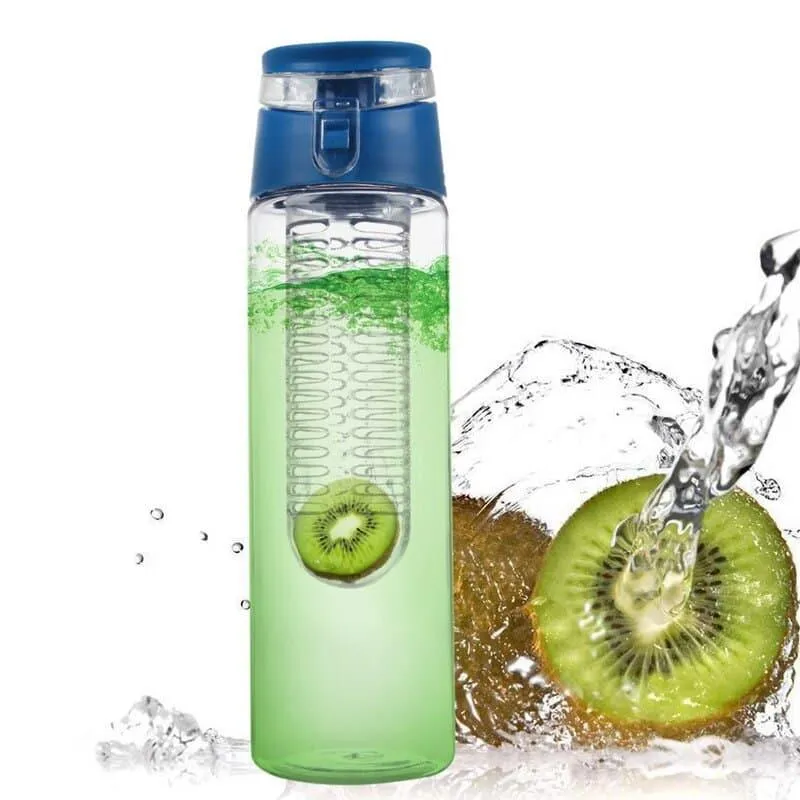 Portable Water Bottle with Fruit Infuser