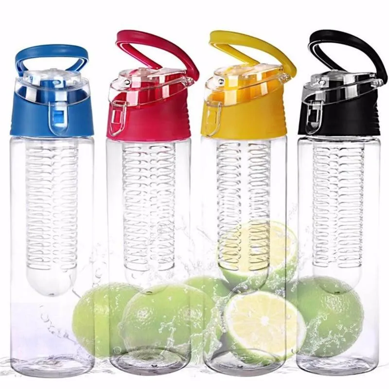 Portable Water Bottle with Fruit Infuser