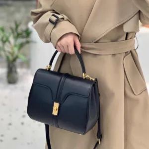 Premium Feel Women's Genuine Leather-حقيبة توت نسائية