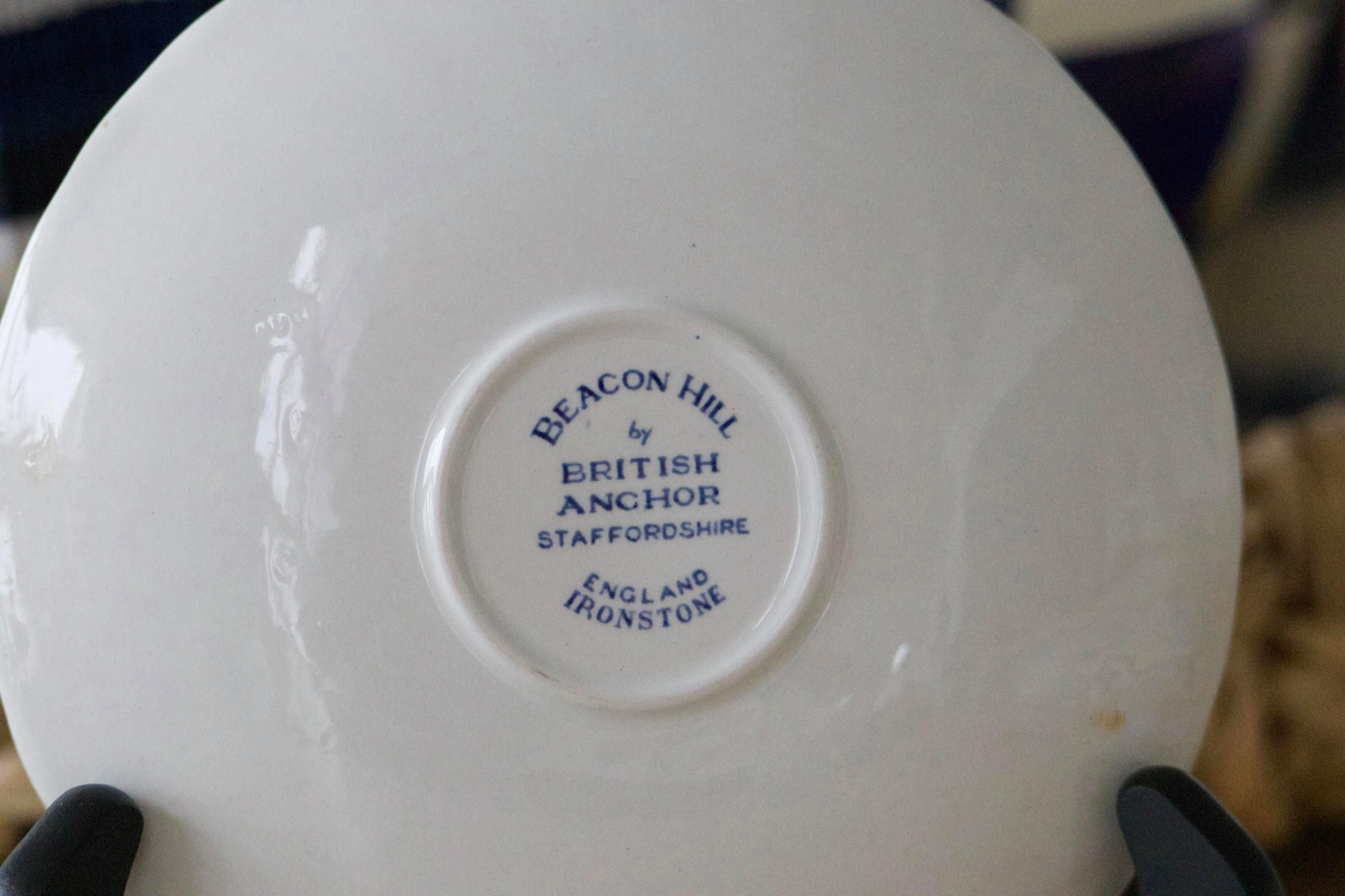 "Beacon Hill" Ironstone Saucer