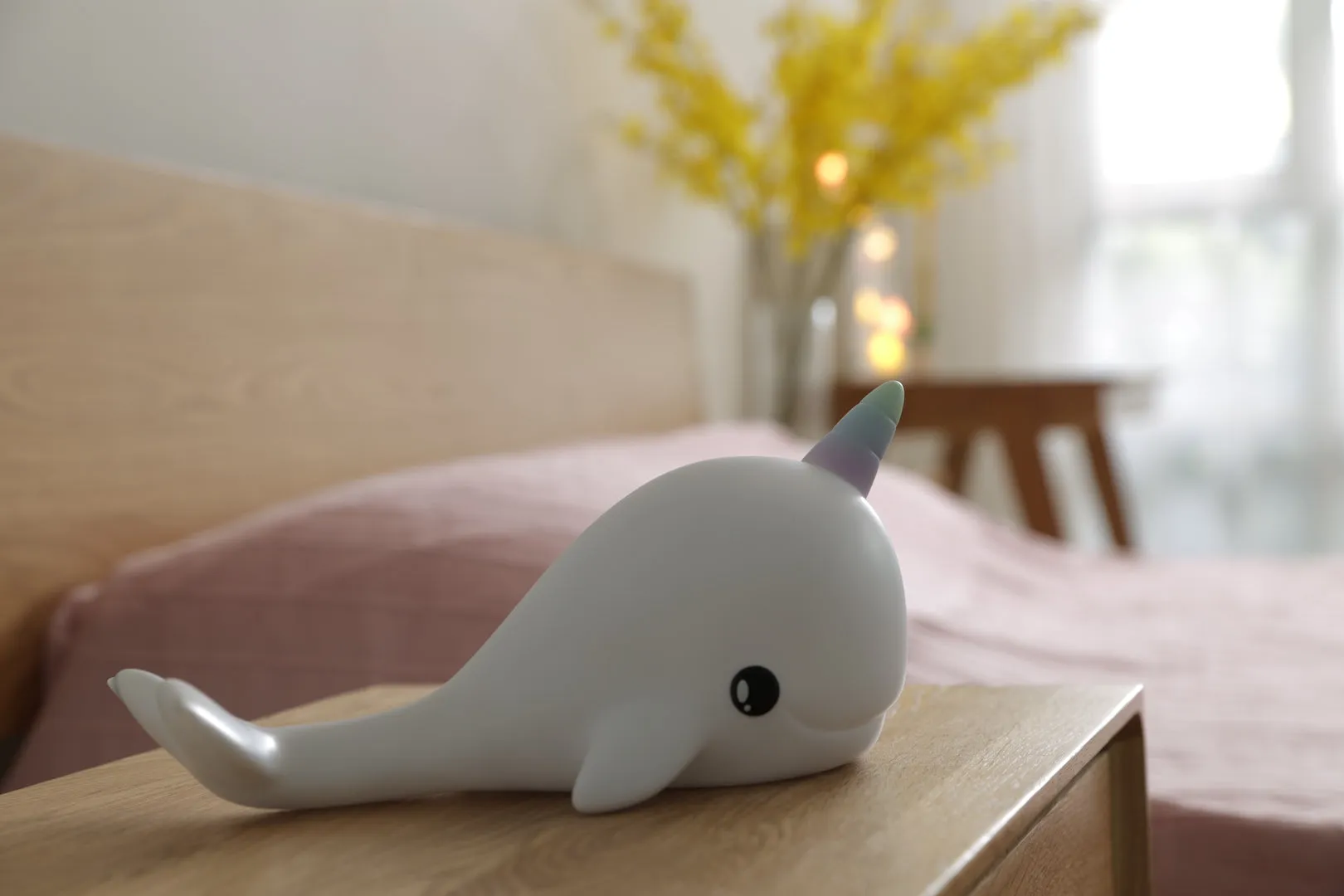 Stellar Haus USB Charge Large Narwhal Night Light